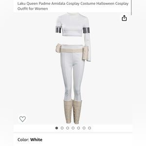 Laku Queen Padme Amidala Cosplay Costume- Halloween/Cosplay Outfit for Women